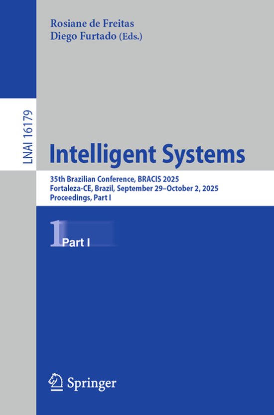 Lecture Notes in Computer Science16179- Intelligent Systems - cover