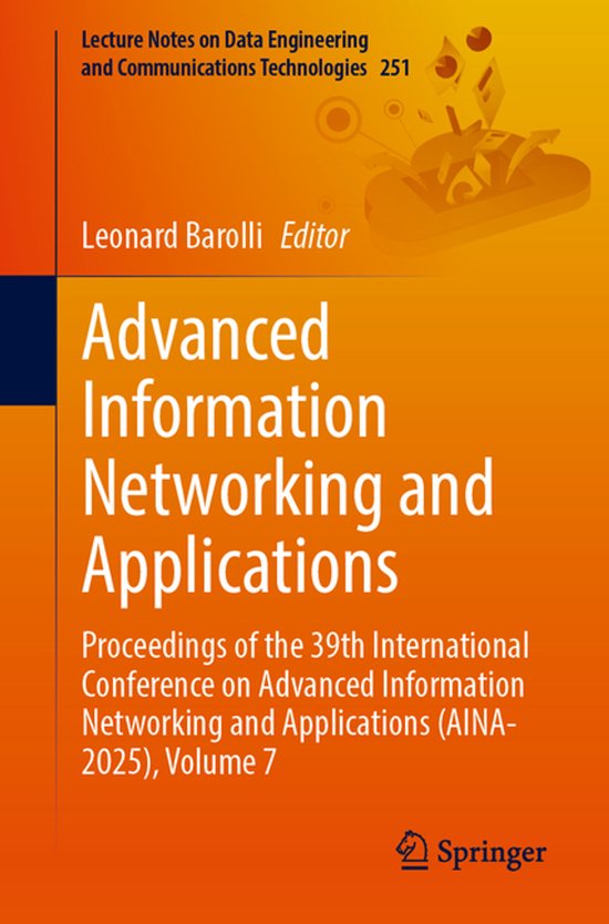 Lecture Notes on Data Engineering and Communications Technol ... - cover
