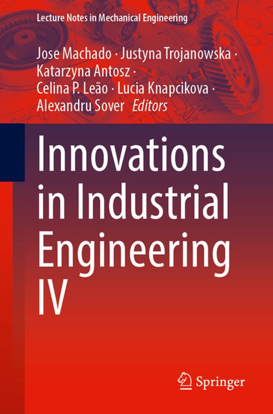 Lecture Notes in Mechanical Engineering- Innovations in Indu ... - cover
