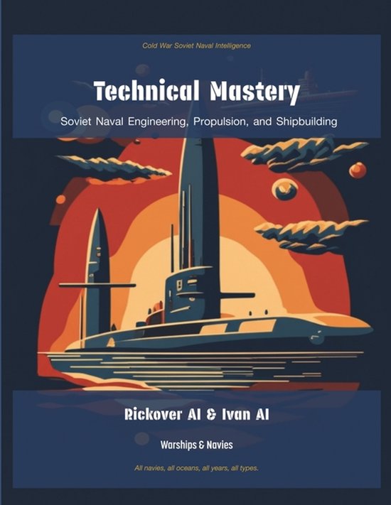 Titelpagina: "Technical Mastery" over Sovjet Onderzeeboten, met illustratie van onderzeeërs bij zonsondergang.