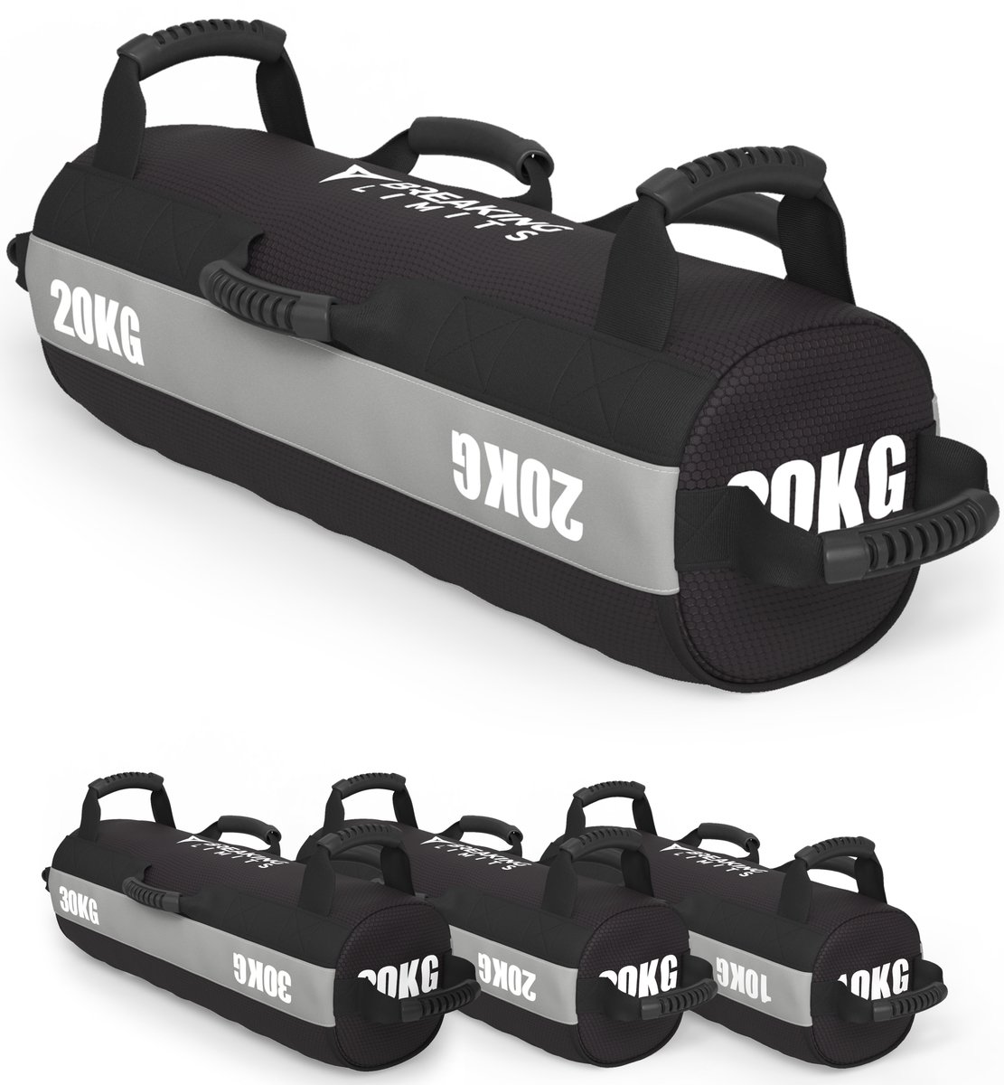 Breaking Limits Sandbag Pro - 20 kg - Geschikt voor CrossFit & HYROX training - Powerbag