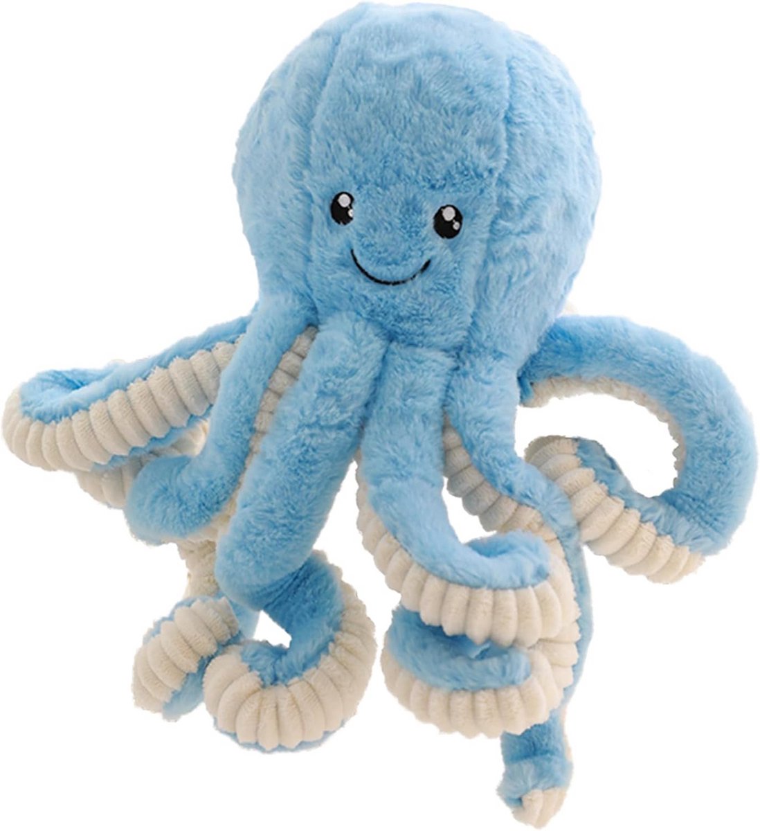 Pluche Octopus Knuffel Speelgoed voor Kinderen en Cadeau Zeedier Blauw