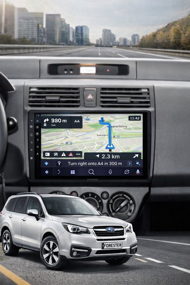 ADIVOX T1 10.1 inch geschikt voor Suzuki Swift 2003-2010 Android 15 CarPlay/Auto/Wifi/RDS/DSP