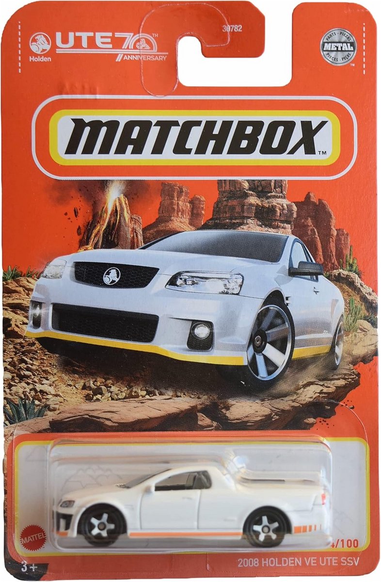 Diecast Modelauto Ute SSV Wit Schaalmodel