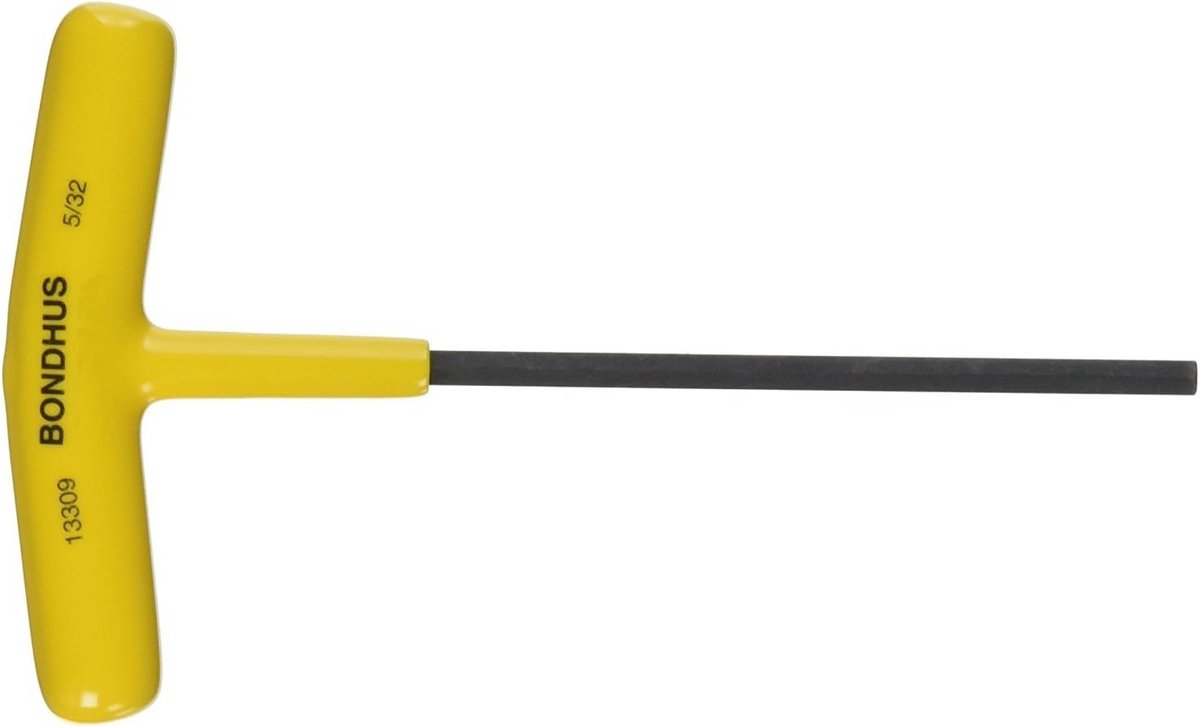 Inbussleutel T-greep 5/32 inch voor snel en stevig vastdraaien