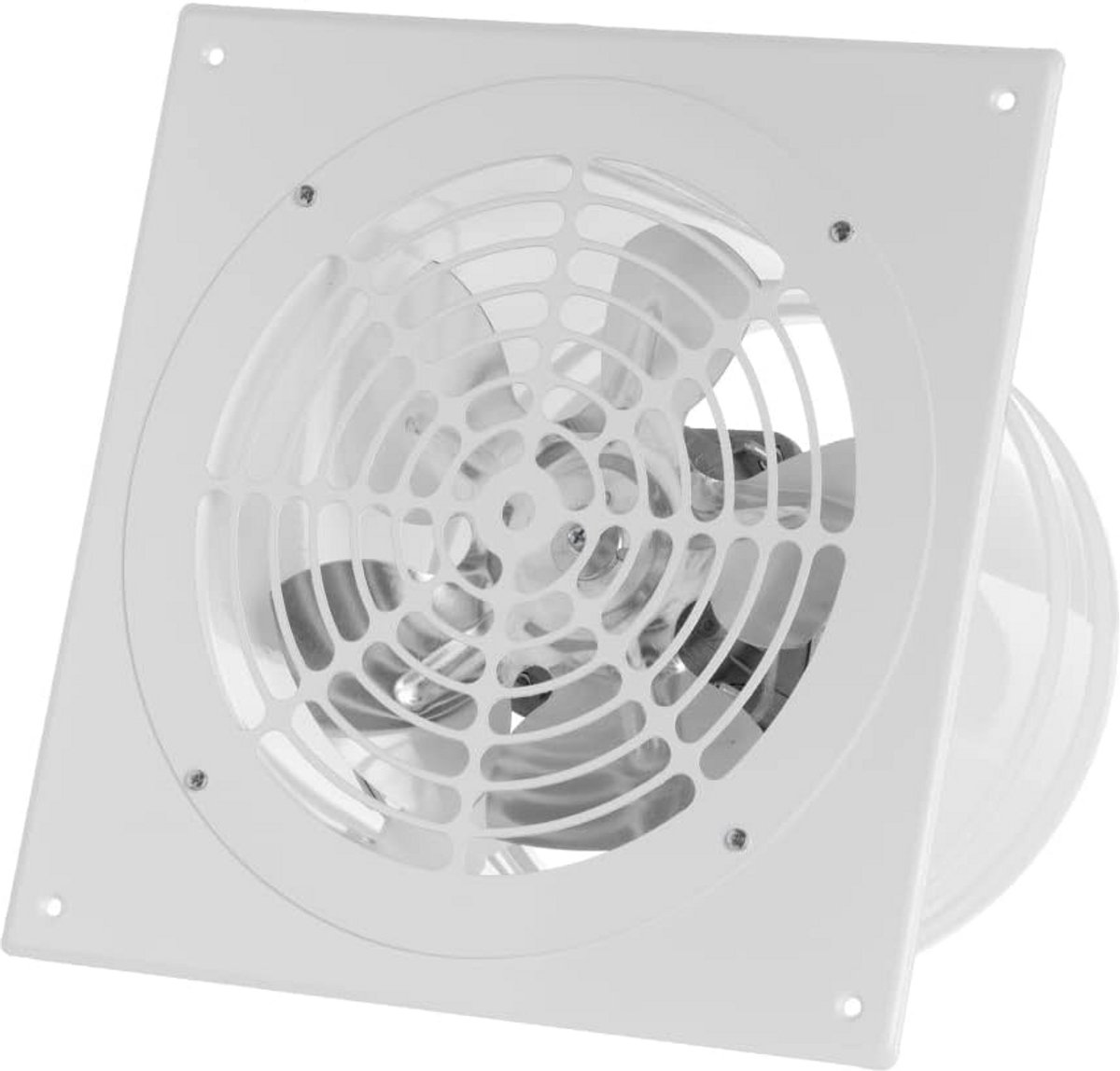 Krachtige Ronde Buisventilator 200mm voor Kanalen en Badkamer - Hoge Capaciteit