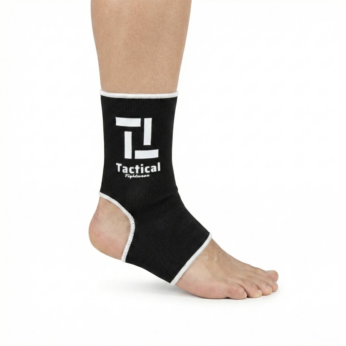 Tactical Fightwear Enkel Sleeve Set - Compressie & Stabiliteit MMA - Kickboksen - Zwart - Maat XL