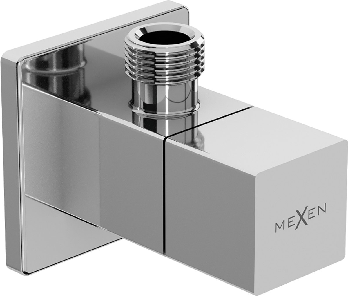 Mexen S hoekventiel voor mengkraan 1/2"x3/8", chroom - 79971-00