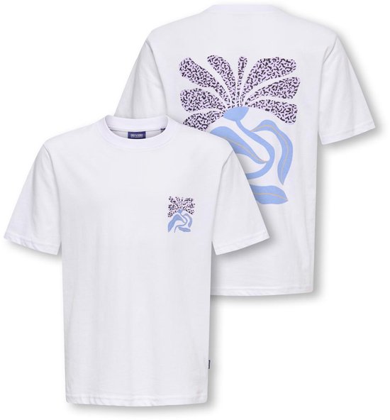 ONLY & SONS JUNIOR OSJMEMPHIS LIFE RLX SS JRS Jongens T-shirt - Maat 158/164