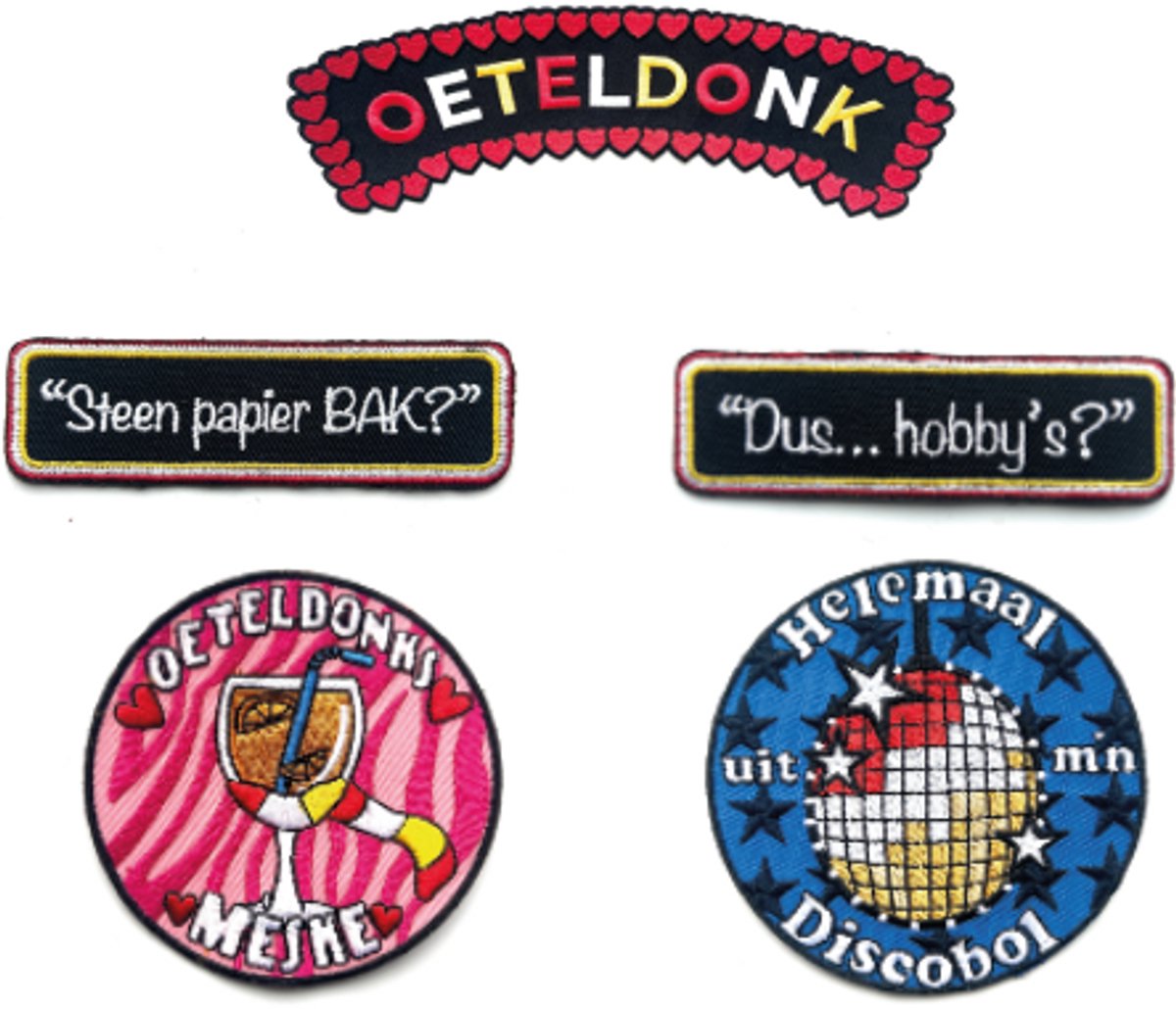 Oeteldonk emblemen - starters pakket vrouw