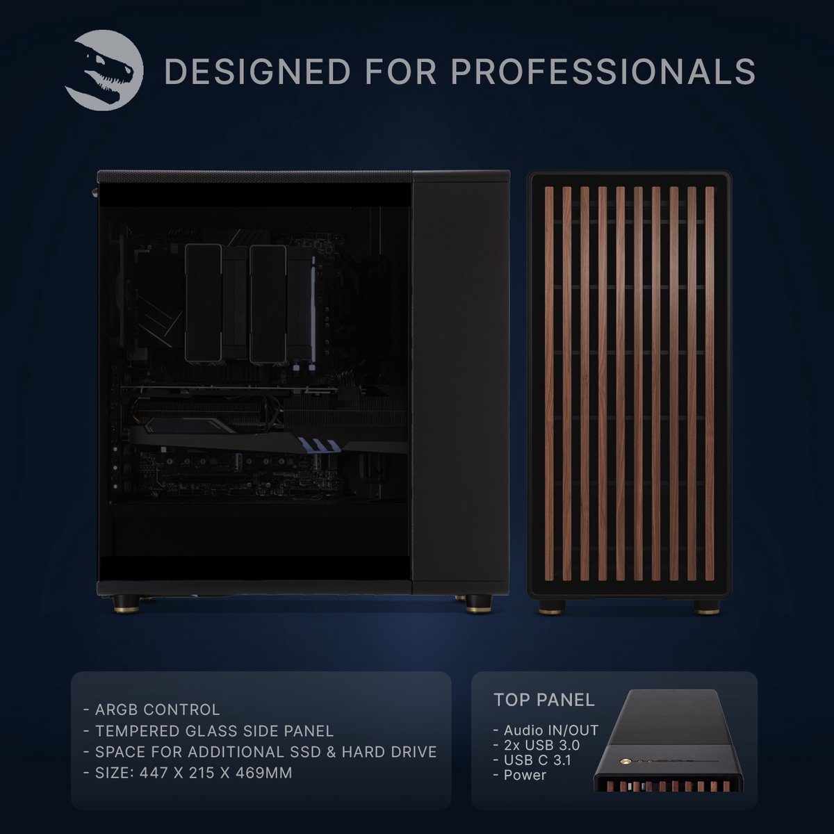 Sedatech Advanced Gaming PC Premium • Intel Core Ultra 7 265KF 20x 3.9GHz • Radeon RX 9060XT • 32Gb DDR5 • 2Tb SSD M.2 • WiFi • Bluetooth, USB C • Windows 11 • Desktop computer thumbnail 4