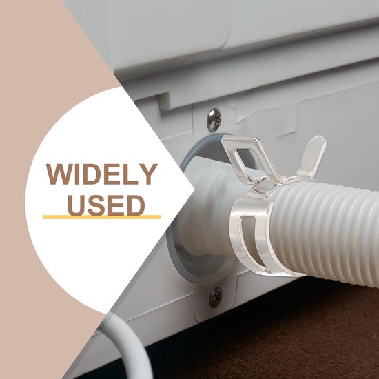 Veerband slangklemmen - 32 stuks voor 14-15,5 mm OD - 0,5 "(13 mm) ID - mangaanstaal - veerclip pijp voor brandstofleiding - siliconen vacuüm luchtslang buis waterpijp - zwart van Merkloos — afbeelding 5
