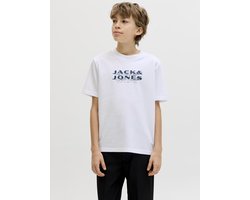 JACK&JONES - JCOFUSION JJ BRANDING TEE SS CN JNR - Jongens - T-shirts
