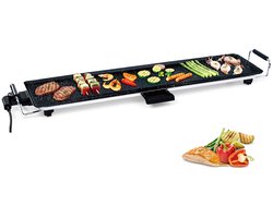 Royal Swiss® grillplaat XXL - Bakplaat 2000W - Grill apparaat - tafelgrill 8 Personen