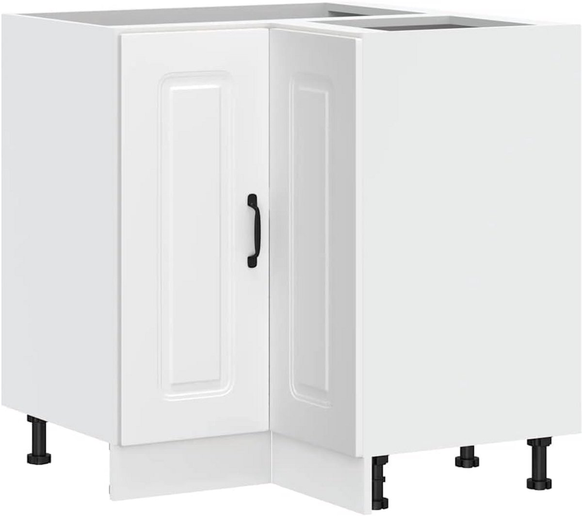 Witte keukenkast 75,5 x 75,5 x 81,5 cm