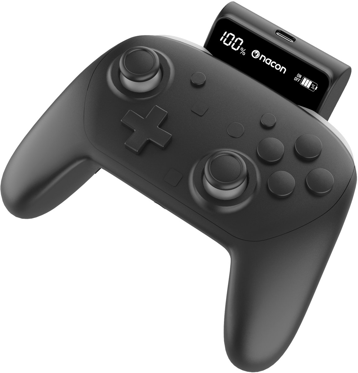Nacon Switch 2 - Controller Battery Pack - Externe Accu - Pro Controller Compatibel - Zwart