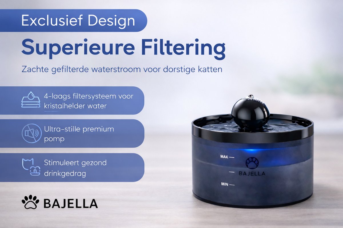 Bajella drinkfontein 2 liter thumbnail 2