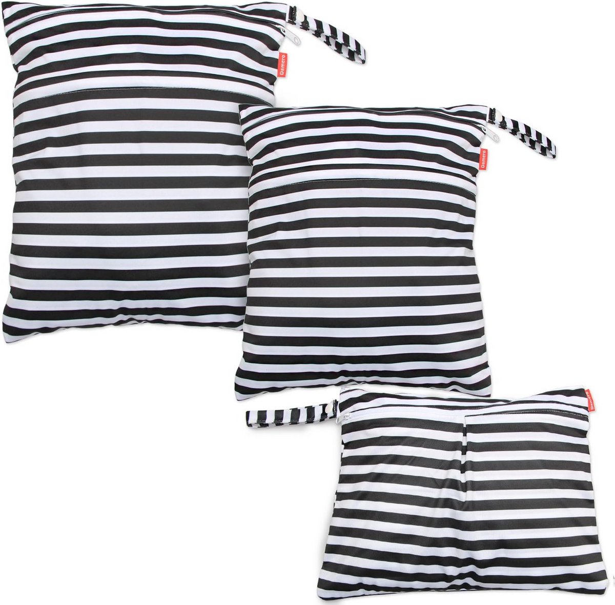 3 Stuks Wasbare Opbergzakken Voor Luiers, Sportkleding en Natte Kleding