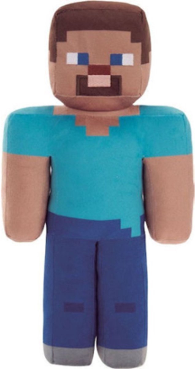 Steve - Minecraft Pluche Knuffel 25 cm