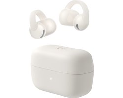 Soundcore C50i Wit, Open-Ear Oordopjes, Clip-On Earbuds, Comfortabel FlexiClip-design, 12mm Drivers, AI Heldere Oproepen, 28U Speeltijd, Secure Fit, Hi-Res, IP55, Bluetooth 6.0