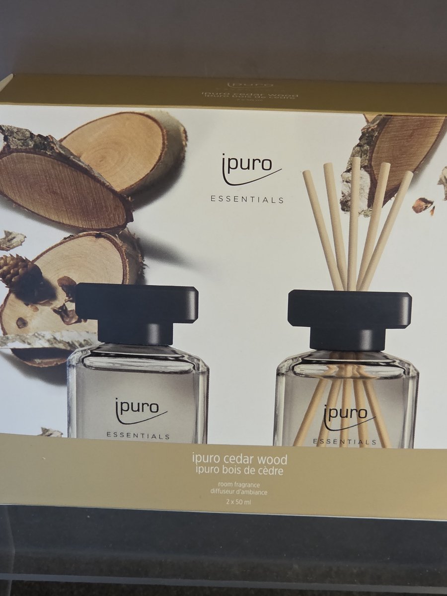 ipuro essentiels 2x50 ml ceder wood