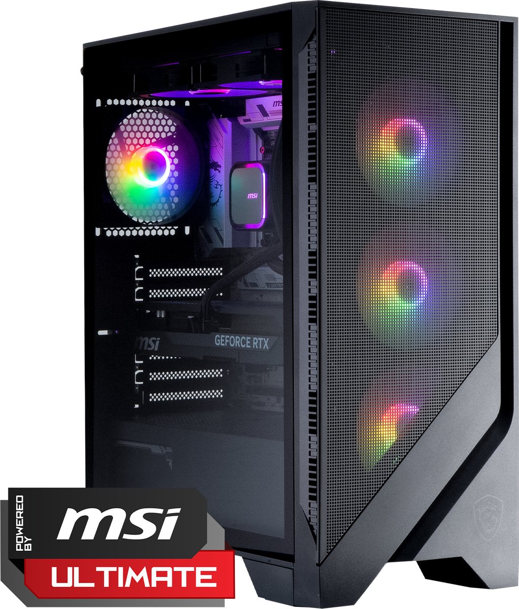 MSI AMD Game PC - GeForce RTX 5070 12GB - AMD Ryzen 5 9600X - C.P.S. Nederland - €2.199,00