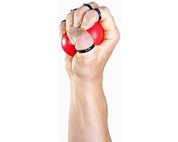 Handmaster Plus Handtrainer - Krachttraining voor Handen in Medium Weerstand - Rood