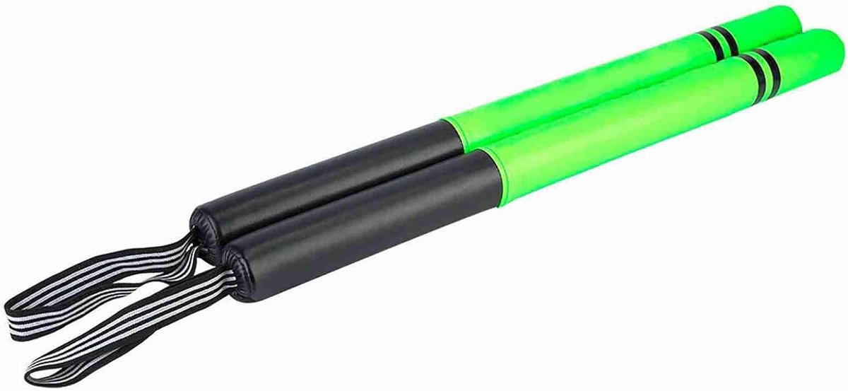 Bokstok met Fluorescerend Ontwerp voor MMA Muay Thai Training - Hoogelastisch PU-leer - Ergonomisch Design - Geen Vervorming