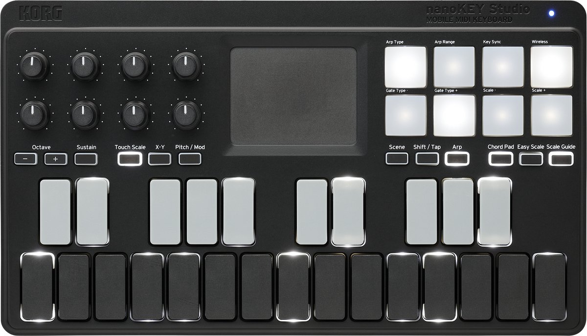 KORG nanoKEY Studio MOBIEL MIDI-KEYBOARD