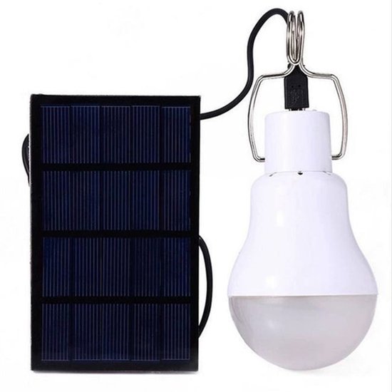 Hangende LED-buitenlamp op zonne-energie met draagbare lantaarn en zonnepaneel, oplaadbare LED-lamp op zonne-energie, geschikt voor de visserij. — afbeelding 3