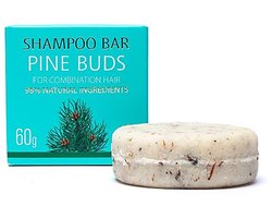 Natuurlijke shampoo bar dennenknoppen