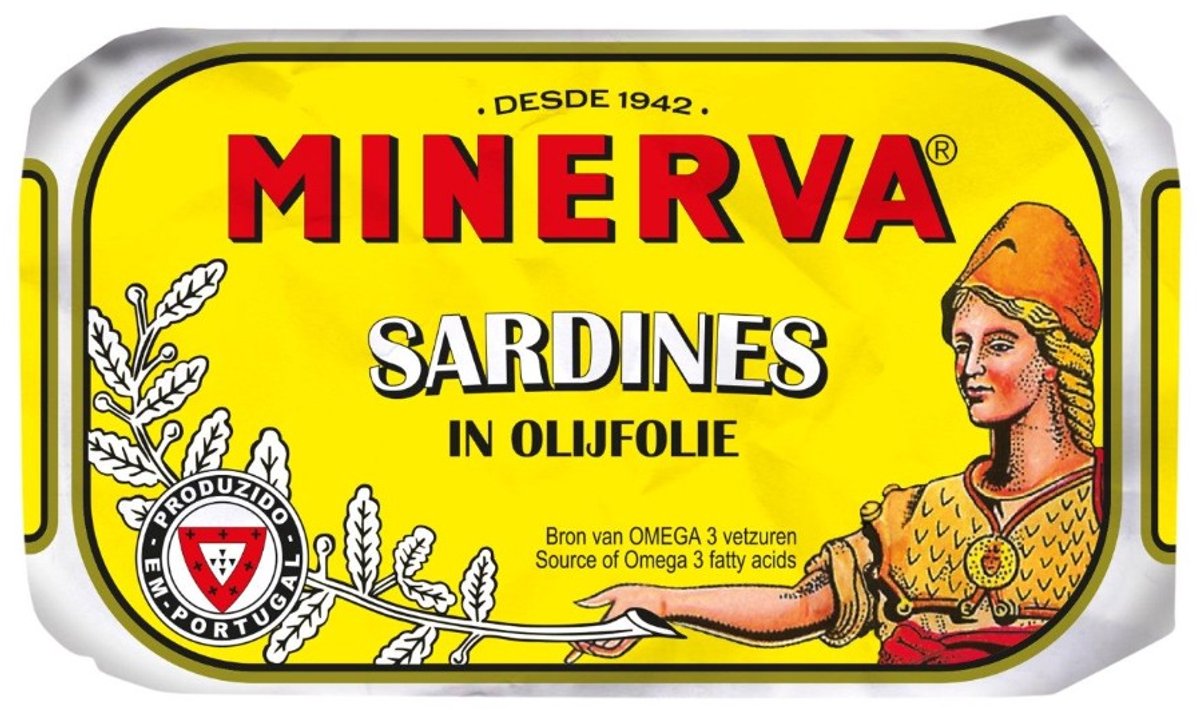 Minerva Sardines in Olijfolie
