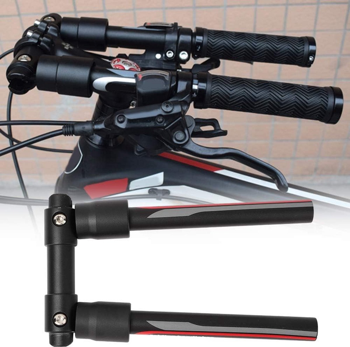 Inklapbaar Fietsstuur met Snelsluiting voor Mountainbike en Scooter