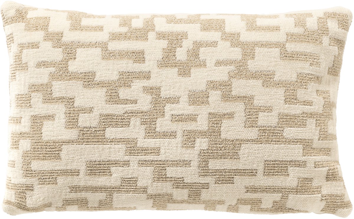 Hoii MALENE | sierkussen 30x50 cm | Brown Rice | beige | Hoii Lichtbeige