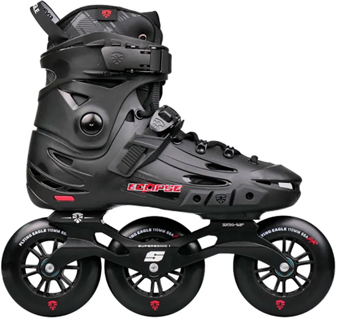Flying Eagle F110 Eclipse Plus Inline Skates Zwart