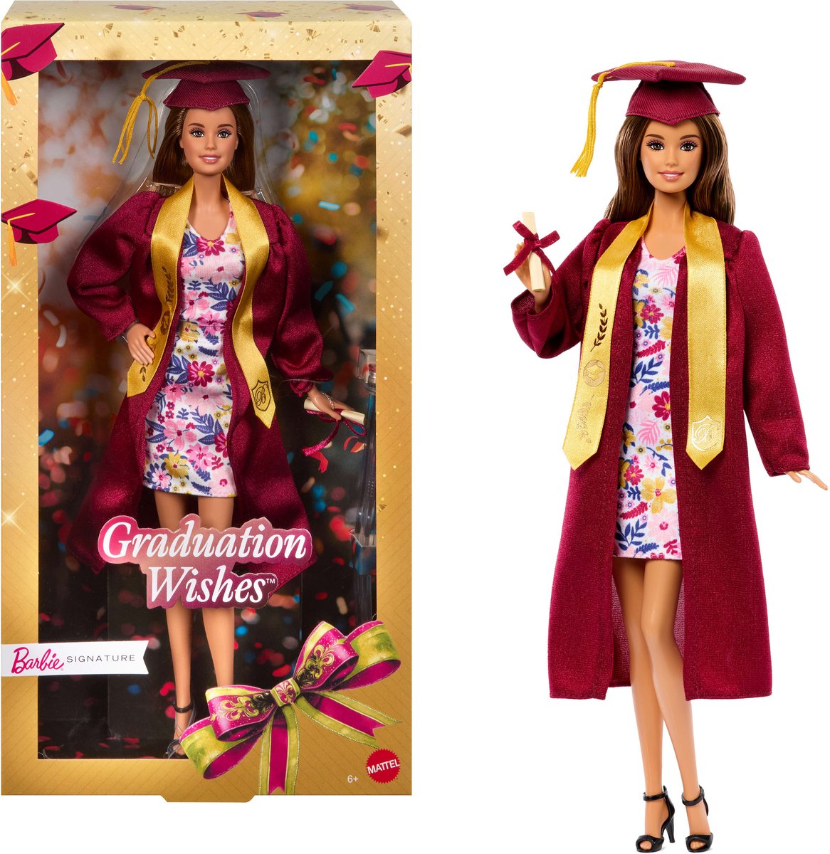 Barbie Signature Graduation Wishes Pop Veelkleurig Kinderen