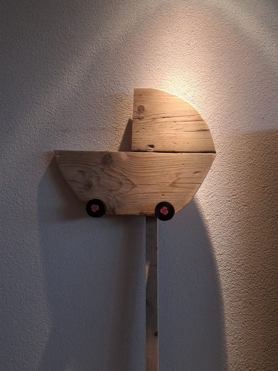 baby geboorte tuinbord naturel van Merkloos — afbeelding 2