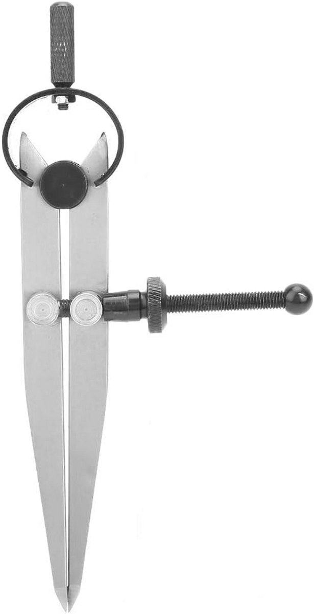 Leren Kompas Gereedschap voor Nauwkeurige Markering en Contourtekening