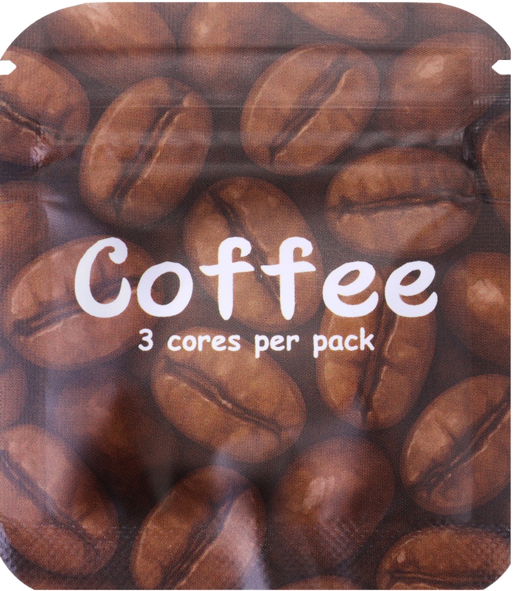 Airvaper Smaakpods - Koffie (Coffee) - Universeel - Airvaper Navullingen - 1 zakje met 3 Stuks - Natuurlijk & Verfrissend - Goed voor ca. 2 weken