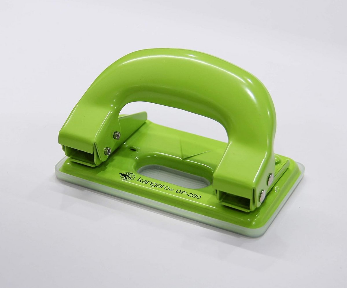 Twee Gaten Ponsmachine voor Papier tot 11 Vel - Metaal