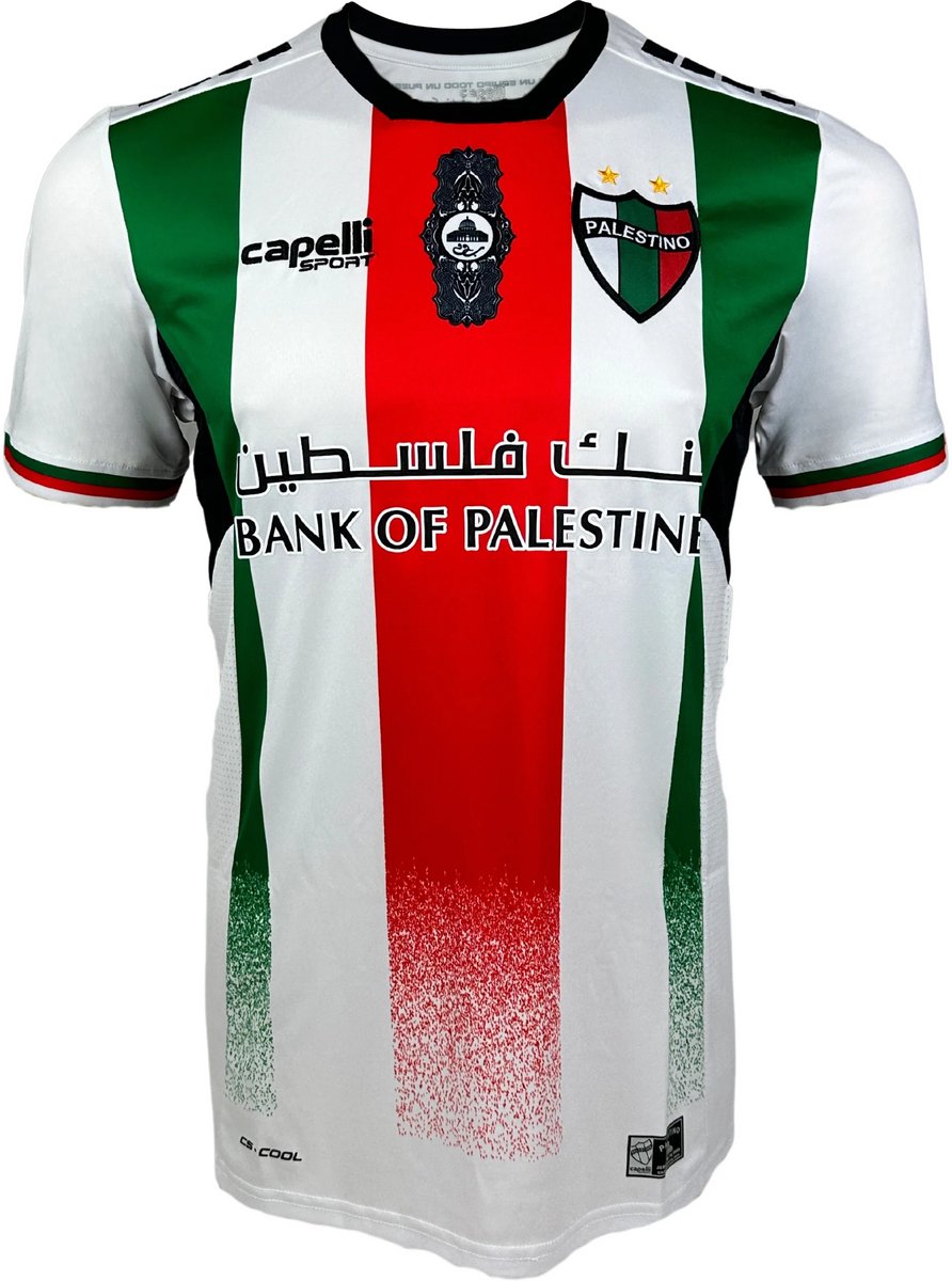 Palestino Thuisshirt 2024 - Chili Voetbalshirt - Palestino - Capelli Sport - Maat S - Globalsoccershop