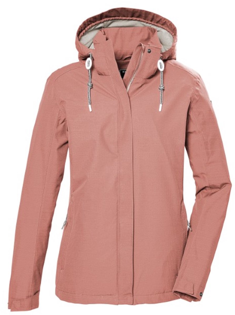 Killtec - Jas 42858 oranje licht zomerjas functioneel - maat 42