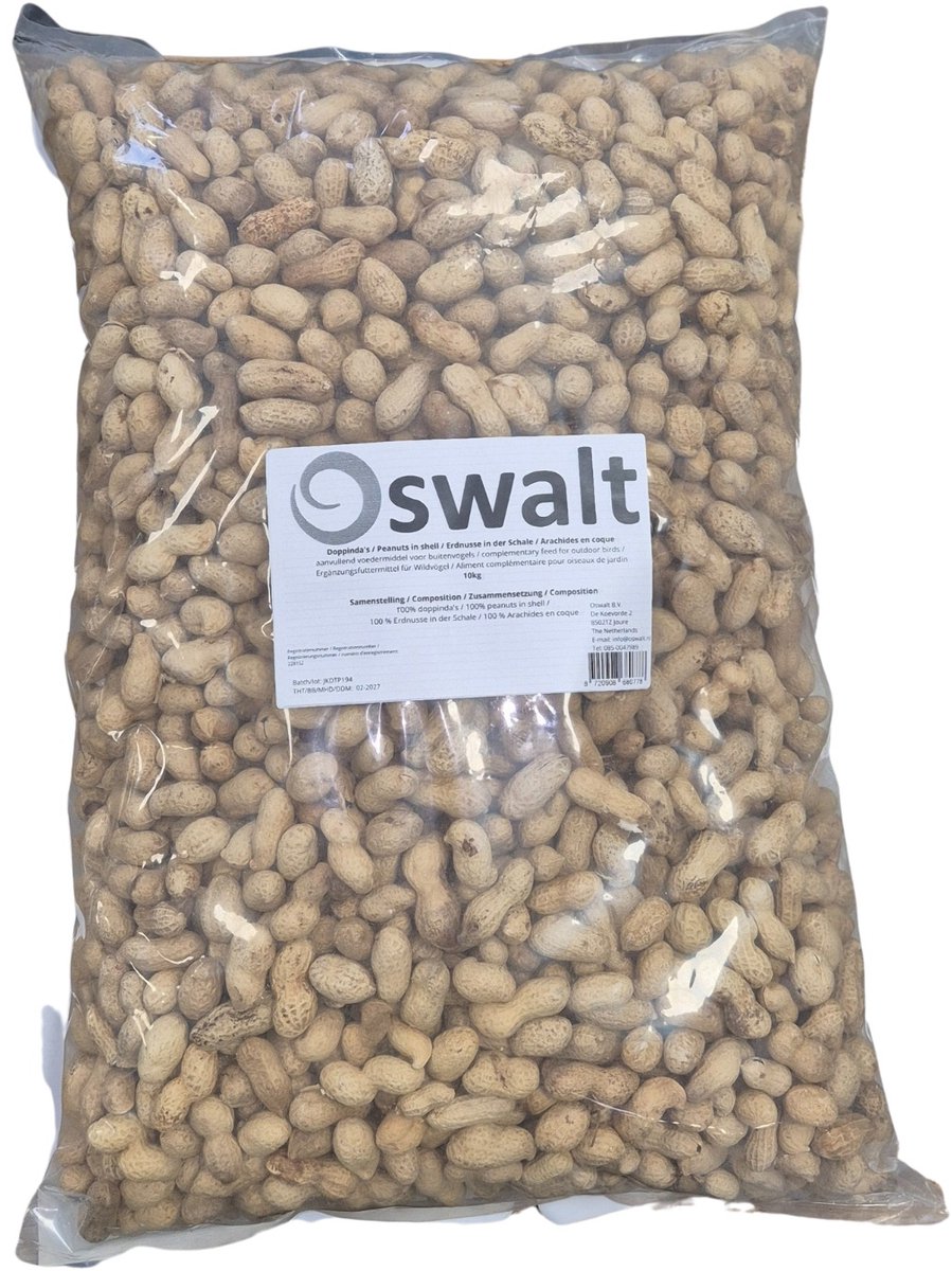 Oswalt - Doppinda's - Pelpinda's - 10KG - Buitenvogelvoer