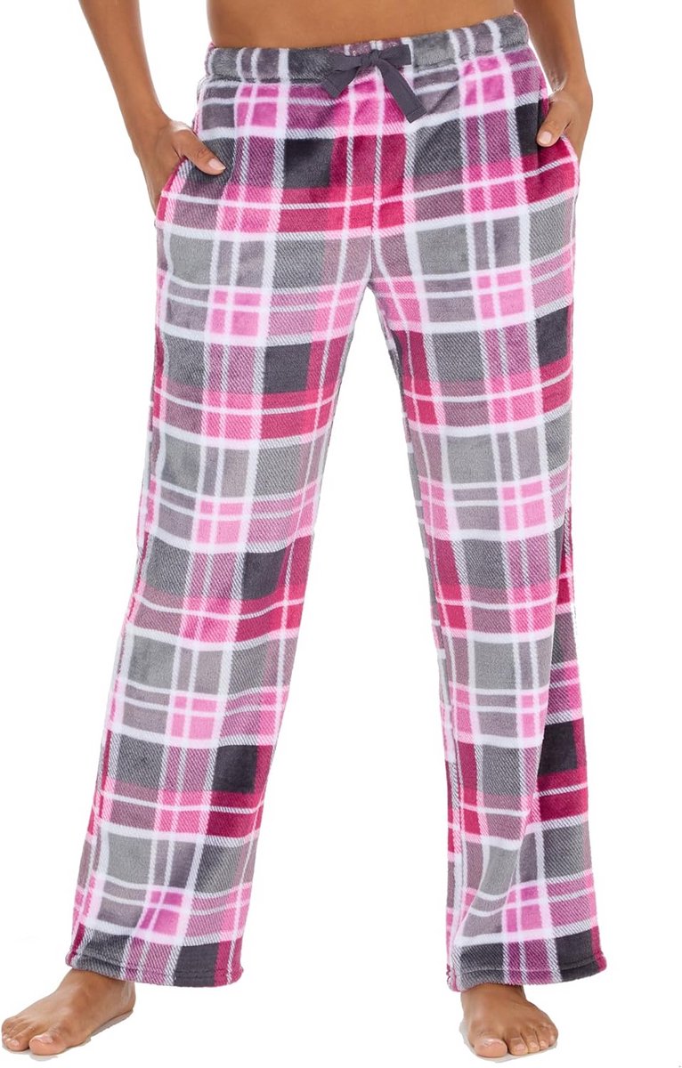 Superzachte Fleece Lounge- en Pyjamabroek voor Volwassenen en Kinderen