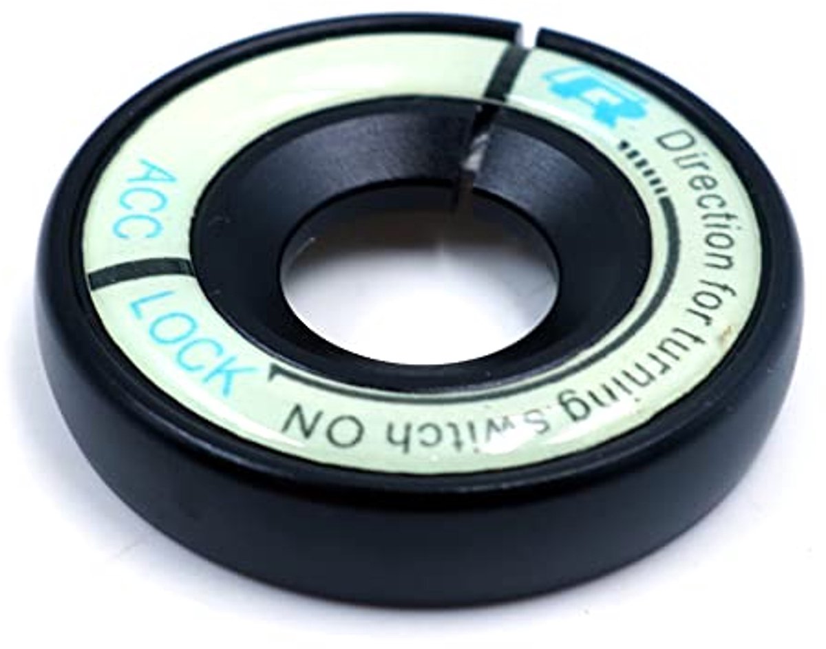 2pcs Car Luminous Ring Sticker Start Stop Button Fluorescent Key Ring Sticker Easy to Operate Perfect Compatibility for Different Cars