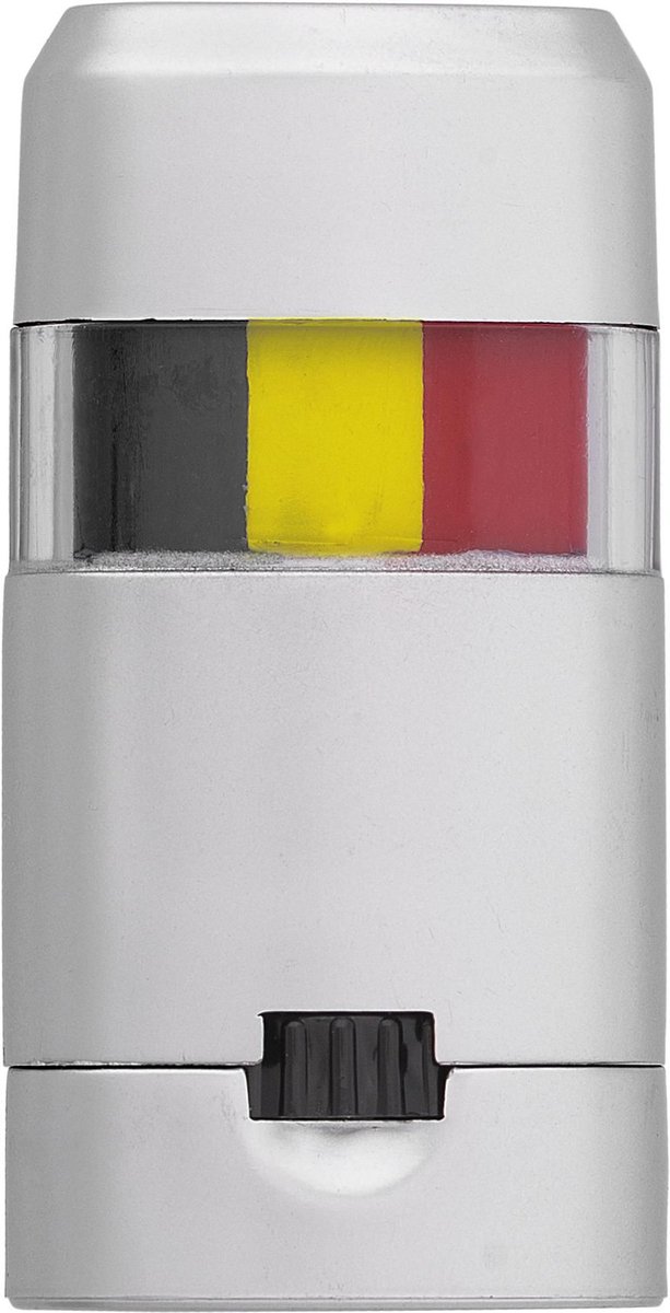 Schminck stick- België - zwart/geel/rood - Carnaval