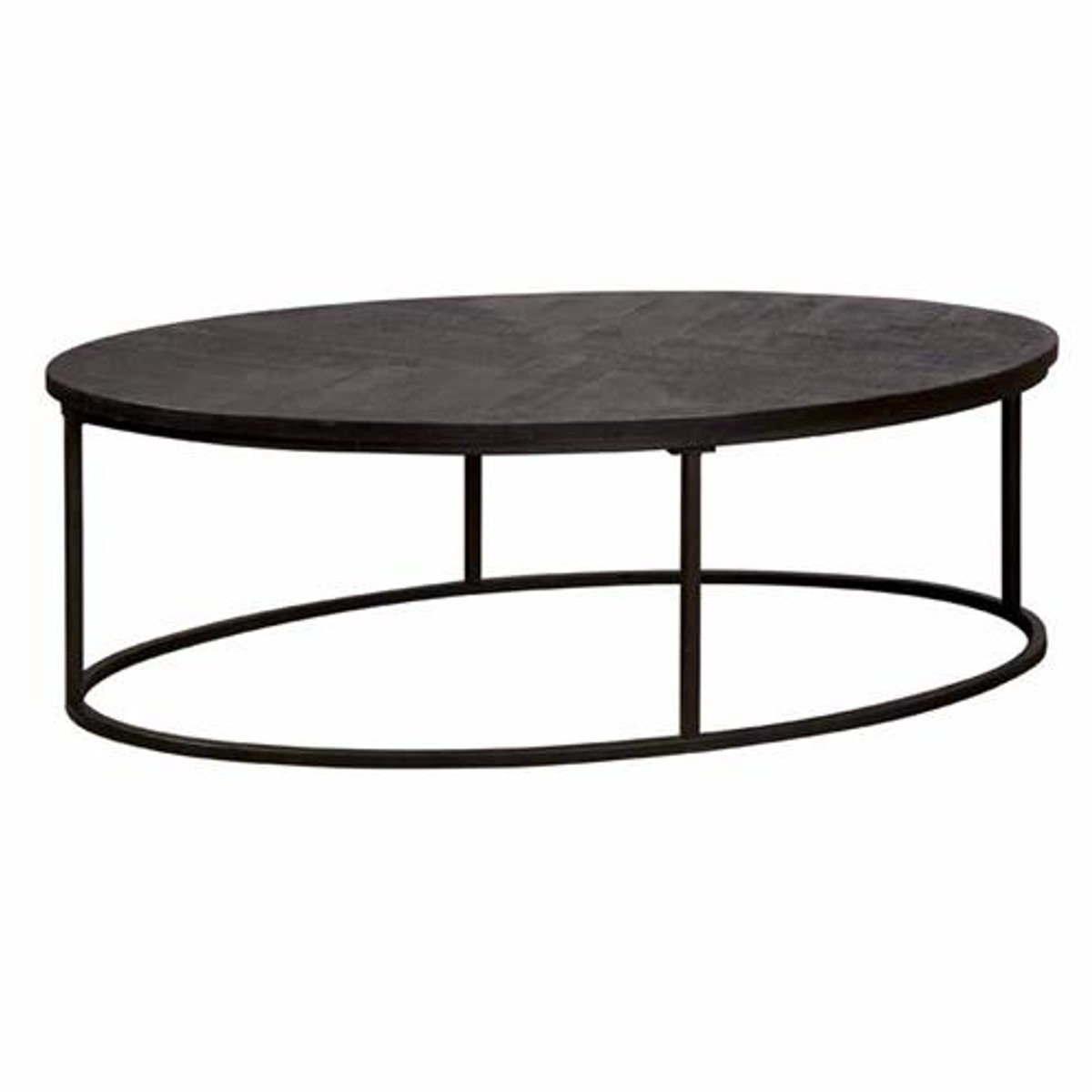 Tower Living - Viola salontafel ovaal 135 cm - zwart