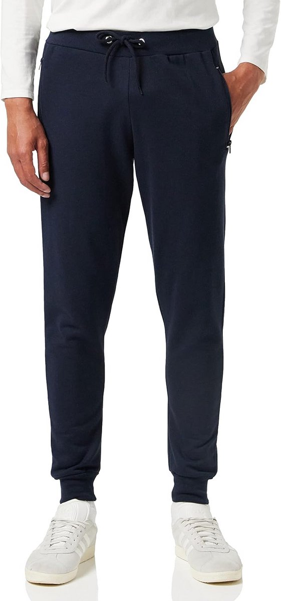 Heren Slim Fit Joggingbroek Katoen - Comfortabele Sweaterbroek met Hy-Fresh Technologie