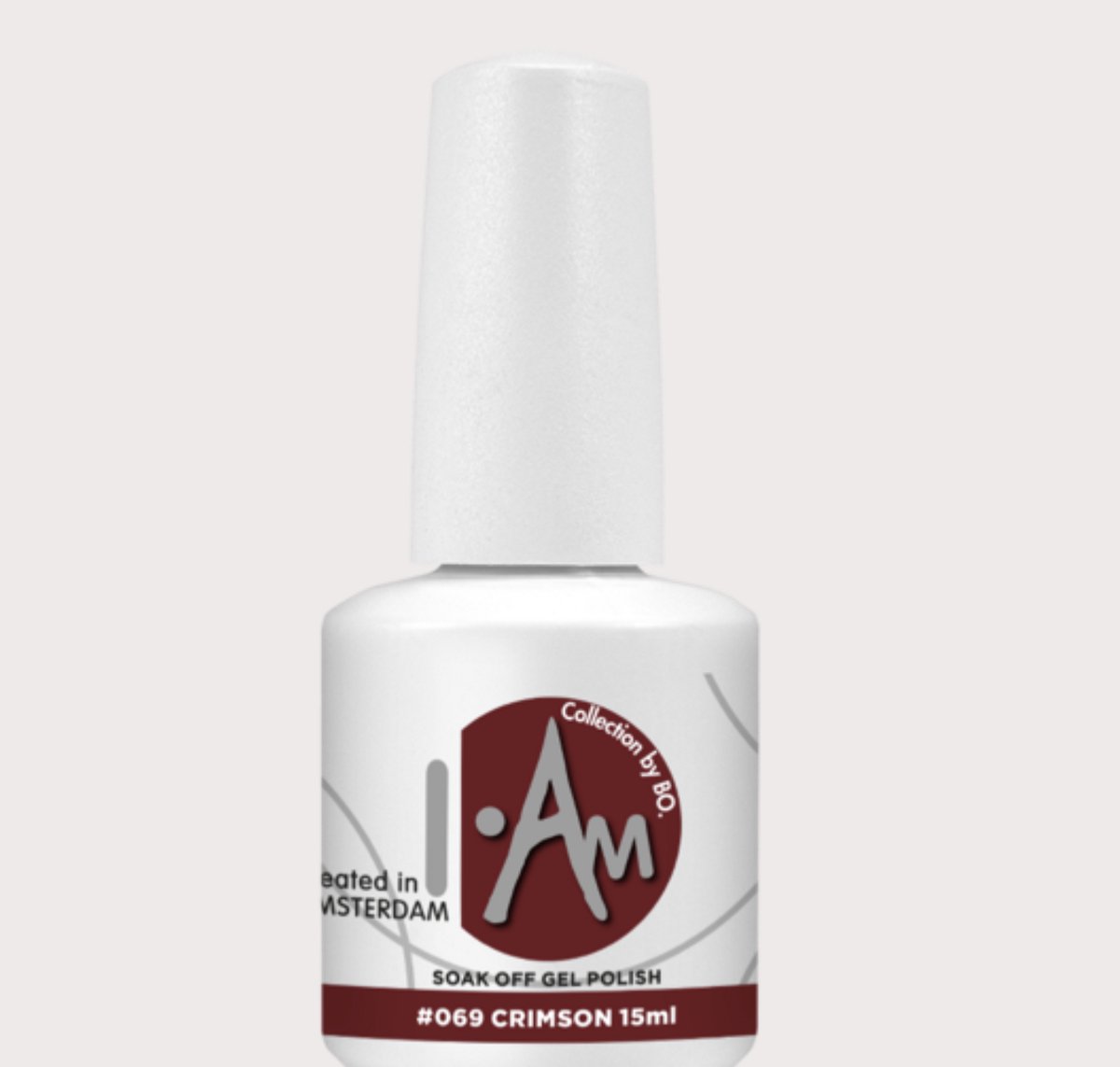 I.Am by BO 069 Crimson (15 ml) De kleur 069 Crimson i