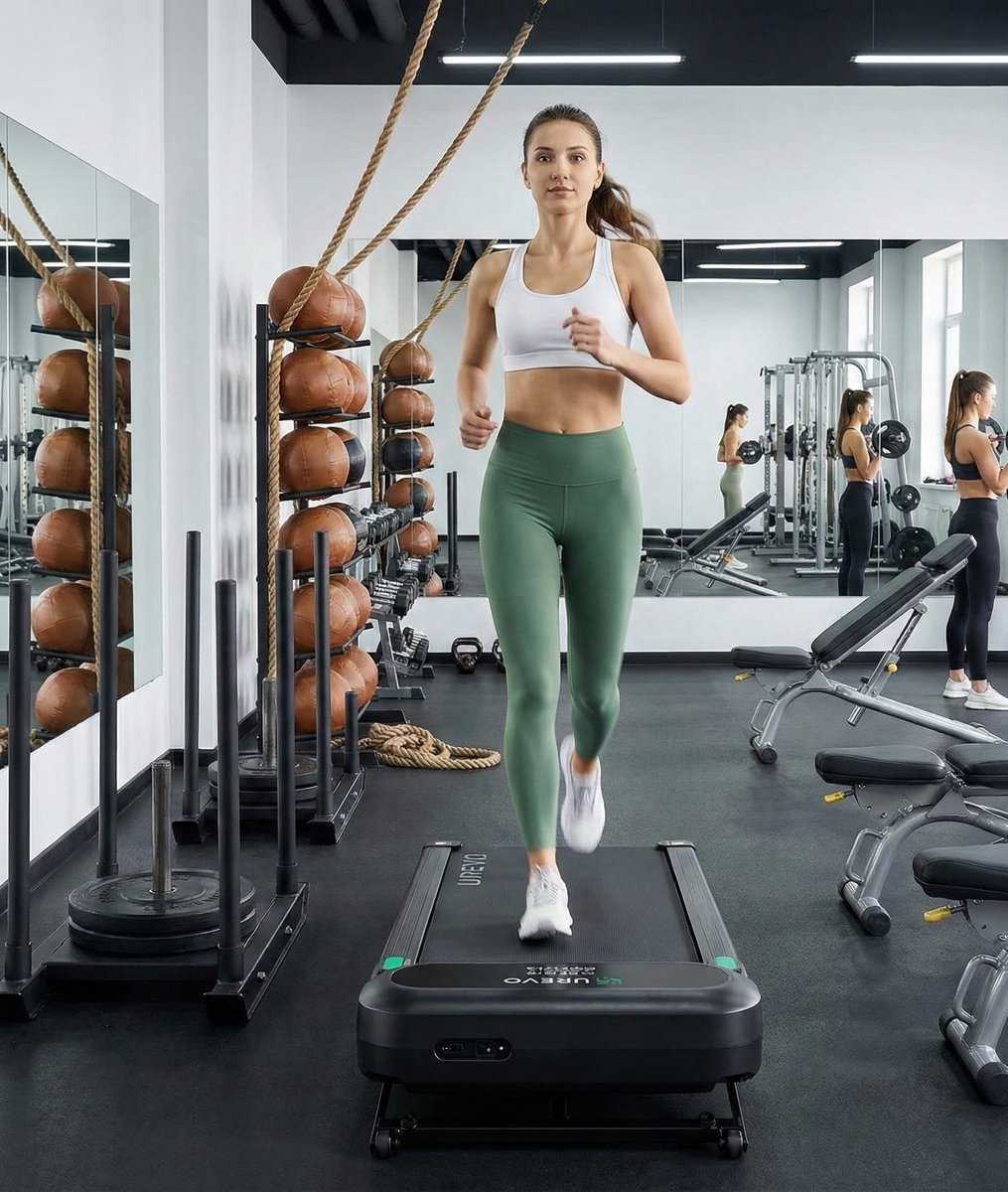 Loopband Walking Pad met Automatische Helling (9%) Smart Incline Treadmill – 2,5 PK Borstelloze Motor – Extra Groot Loopvlak – Stil & Gewrichtsvriendelijk – Voor Thuis & Homeoffice – Designbest
